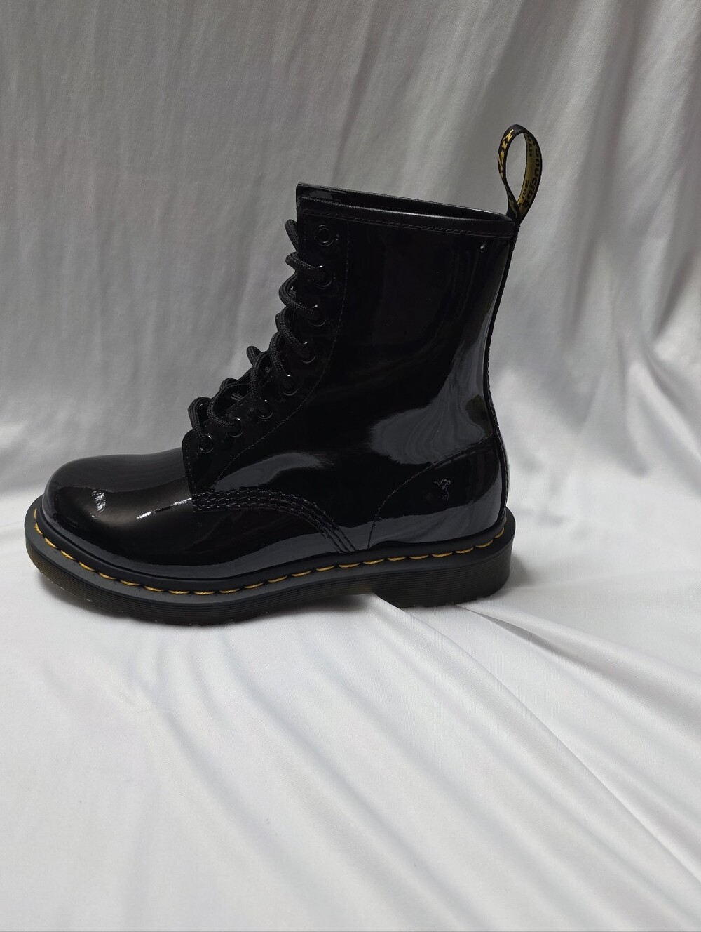 Dr.martens 1460 Patent Leather Boots Size 8 - Picture 4 of 13